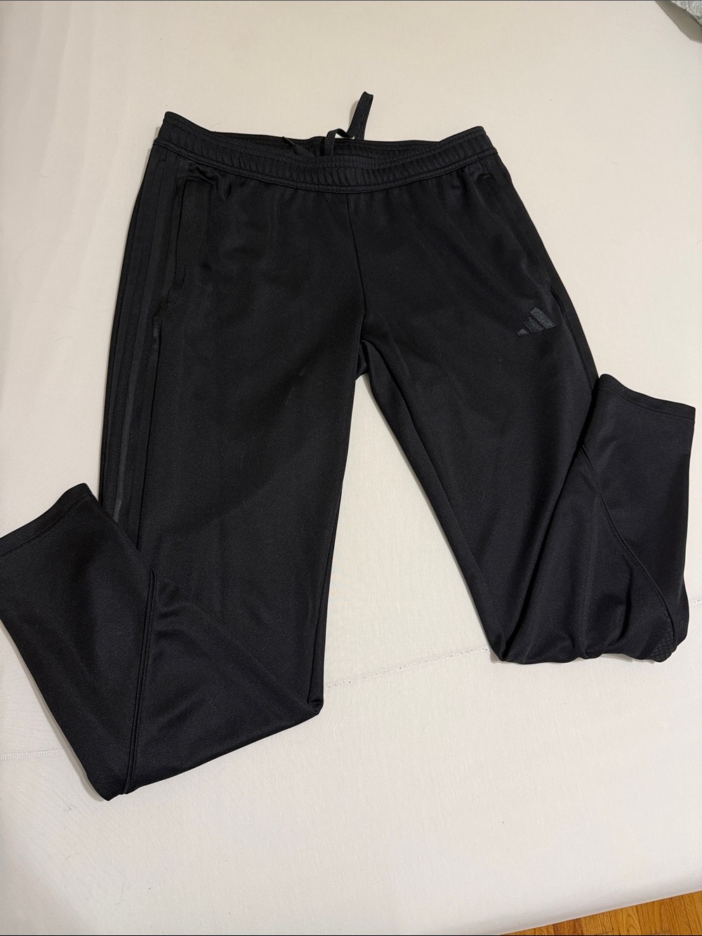Adidas Black Women’s Athletic Joggers with Subtle Logo